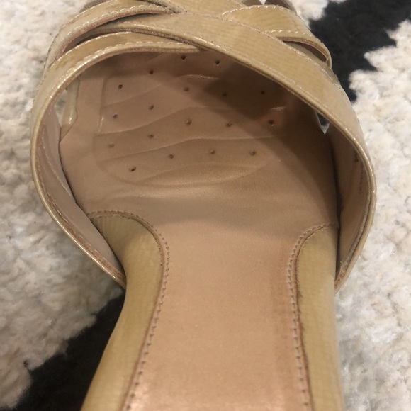 Nurture Beige Heeled Dress Sandals 7M - Picture 7 of 12